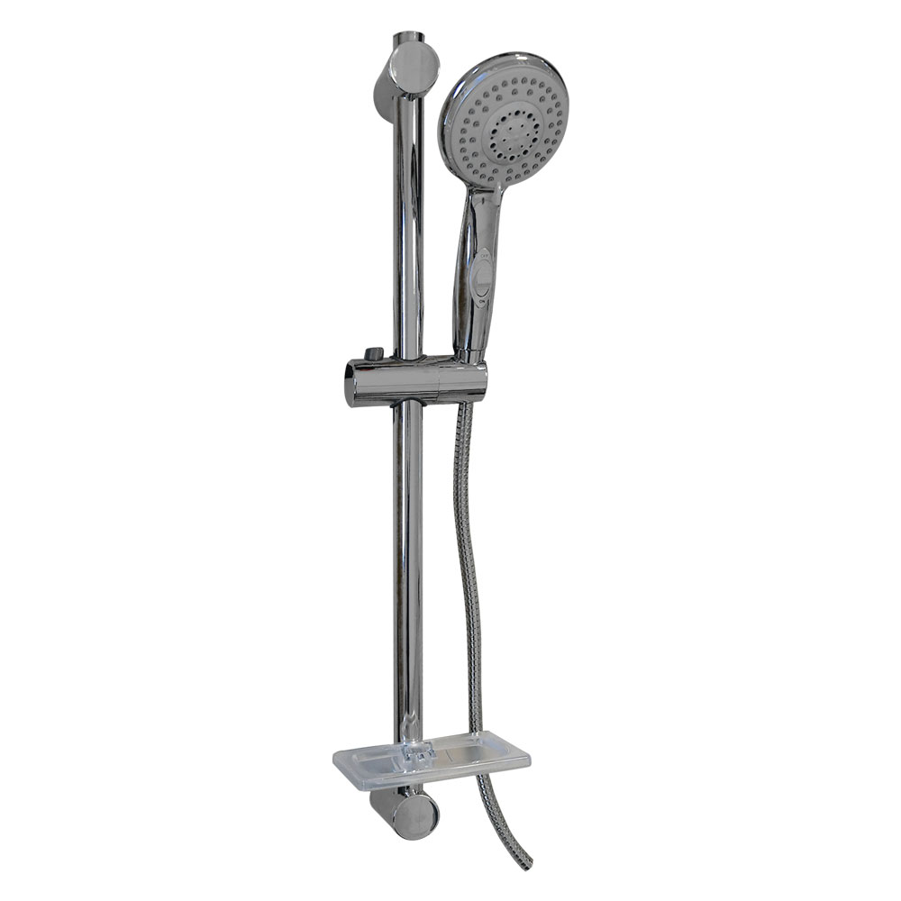 SALISCENDI DOCCIA LINEA 'GREY' 5 getti - immagine 2